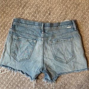 MOTHER Light Blue Jean Shorts size 27